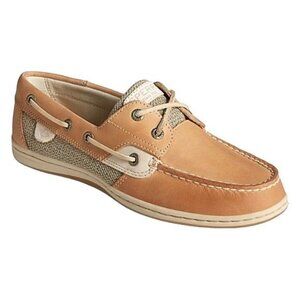 Sperry Women’s Koifish Boat Leather Shoes Comfortable Tan Loafers Size 8M #0074